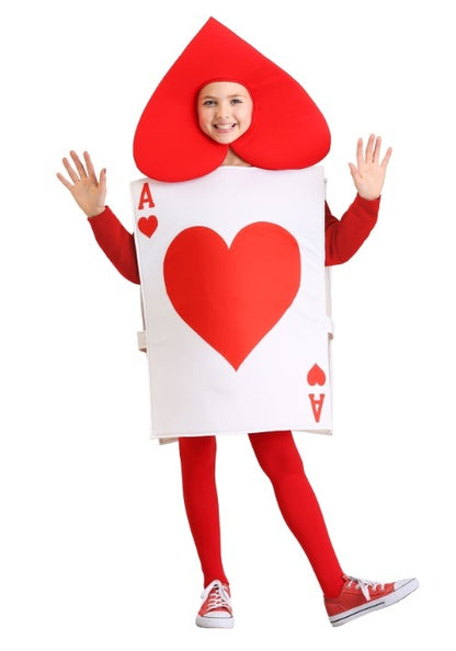 Ace of Hearts Costume for Kids - US 9330