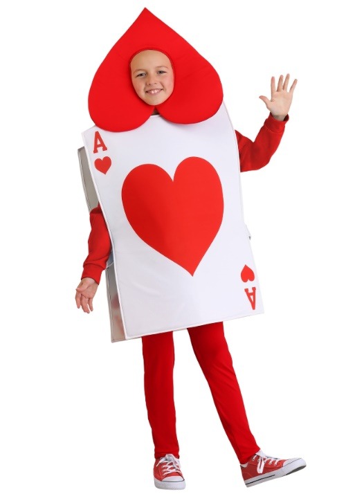 Ace of Hearts Costume for Kids - US 9330