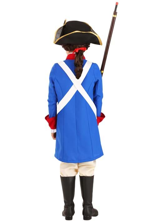 American Revolution Soldier Costume for Kids - US 9186