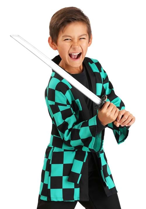 Anime Slayer Costume Robe for Kids - US 9091