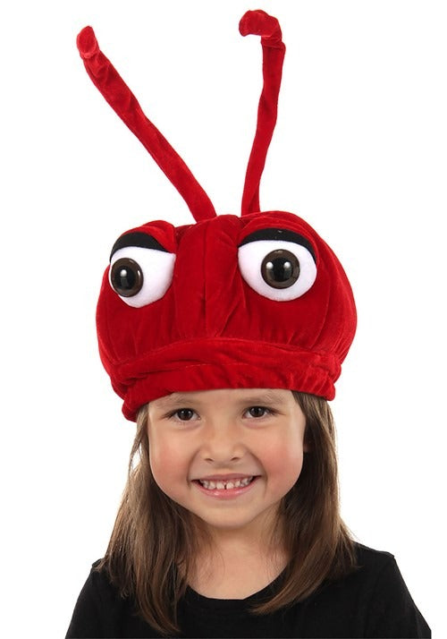 Kid's Soft Red Ant Costume Hat - US 1494