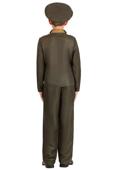 Kid's British Army Officer Costume - US 8500
