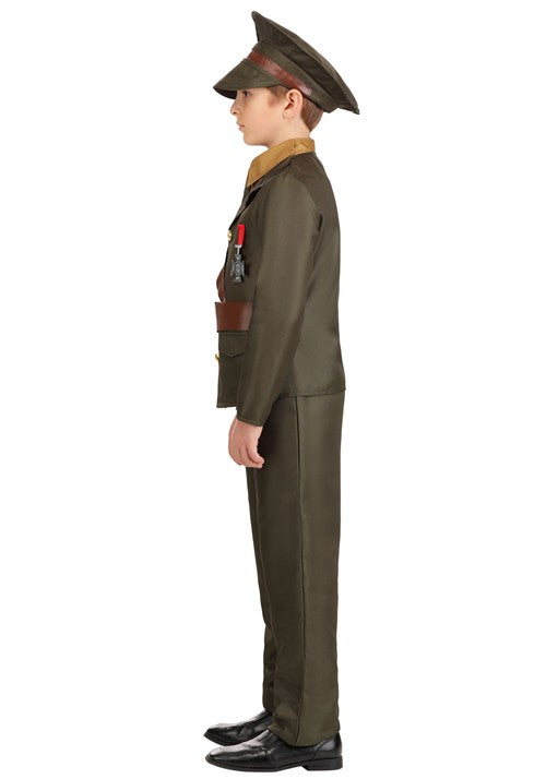 Kid's British Army Officer Costume - US 8500