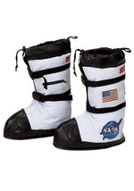 Kids White Astronaut Boots - US 7027