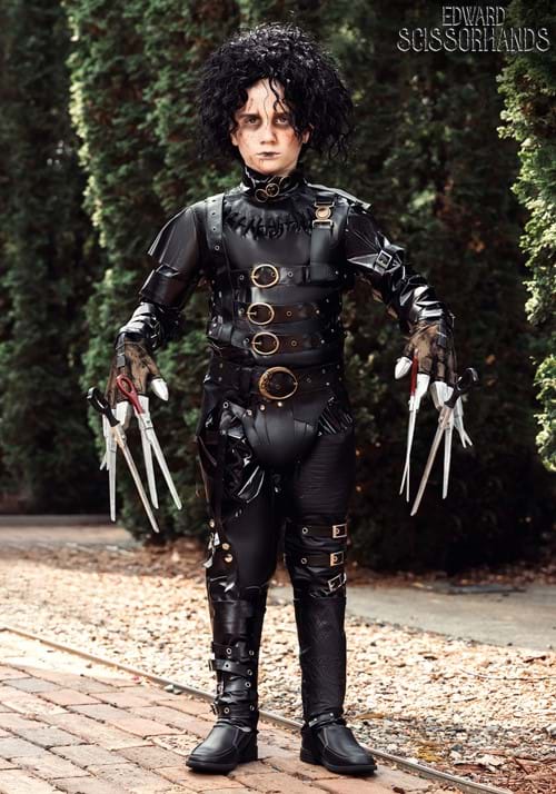Authentic Edward Scissorhands Costume for Boys - US 6839