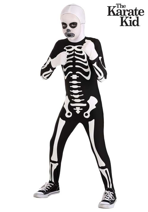 Child Authentic Karate Kid Skeleton Suit - US 1651