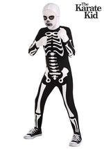 Child Authentic Karate Kid Skeleton Suit - US 1651