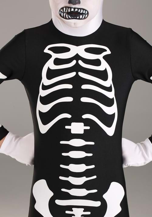Child Authentic Karate Kid Skeleton Suit - US 1651