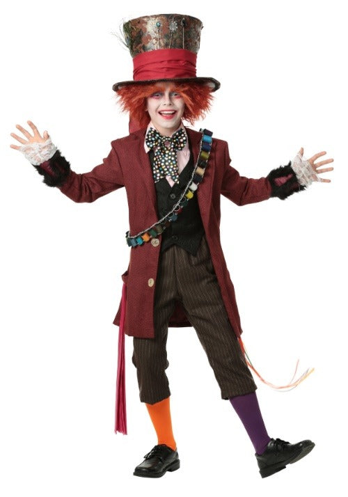 Authentic Mad Hatter Kid's Costume - US 4655