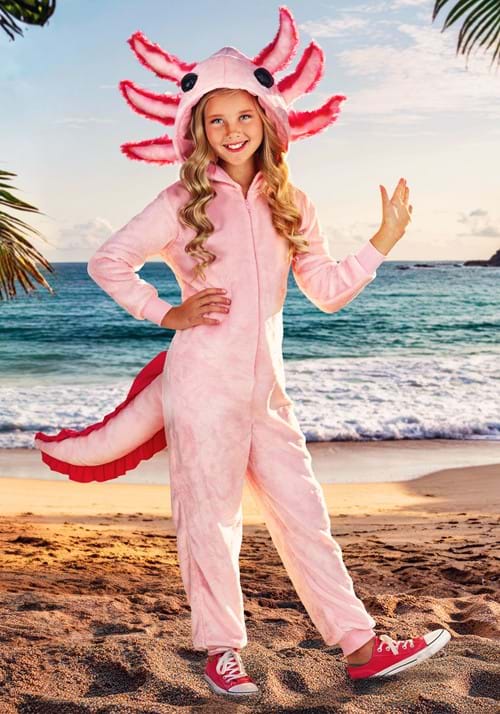 Kid's Axolotl Costume Onesie - US 1480
