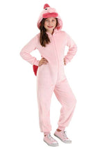 Kid's Pink Blob Fish Onesie Costume - US 2324