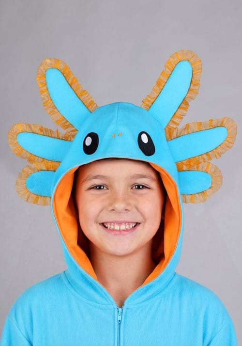 Kid's Blue Axolotl Costume - US 6405