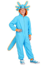 Kid's Blue Axolotl Costume - US 6405
