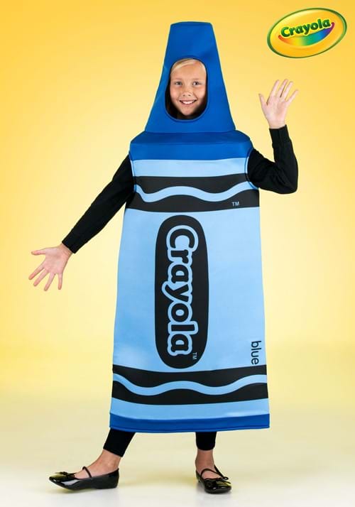 Blue Crayola Crayon Kid's Costume - US 3128