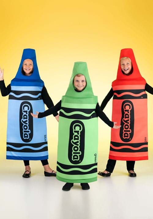 Blue Crayola Crayon Kid's Costume - US 3128