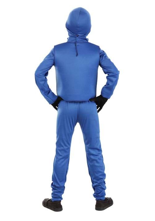 Blue Ninja Master Costume for Boys - US 0087