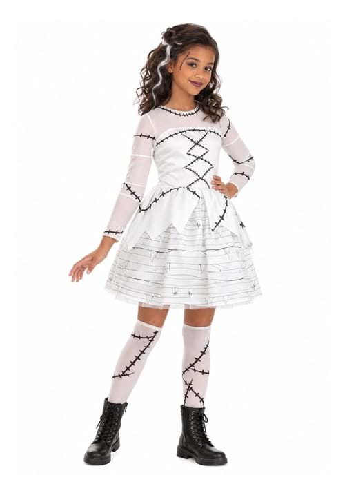 Bride of Frankenstein Costume Dress for Kid's - US 8492