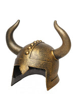 Kid's Bronze Horned Costume Helmet - US 6786