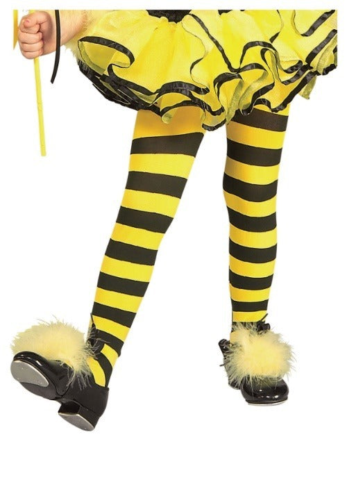 Girl's Bumblebee Costume Tights - US 0375