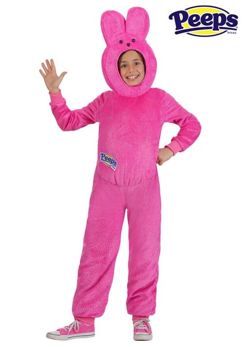 Kid's Pink Bunny Peeps Costume - US 4483