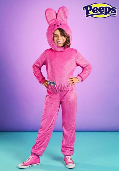 Kid's Pink Bunny Peeps Costume - US 4483