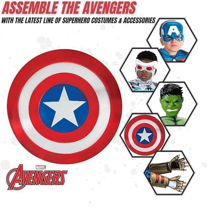 Kid's 12-Inch Captain America Shield - US 6249