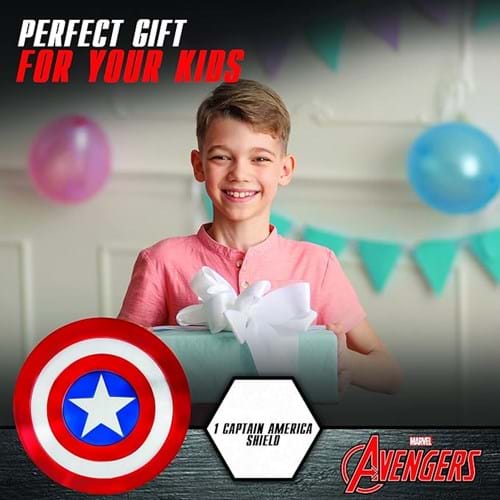 Kid's 12-Inch Captain America Shield - US 6249