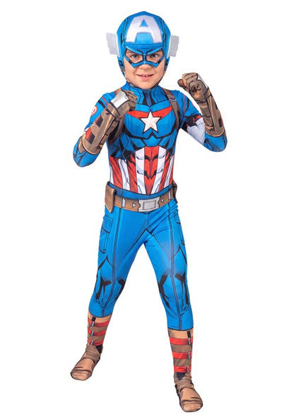Kid's Captain America Zentai Costume - US 6106