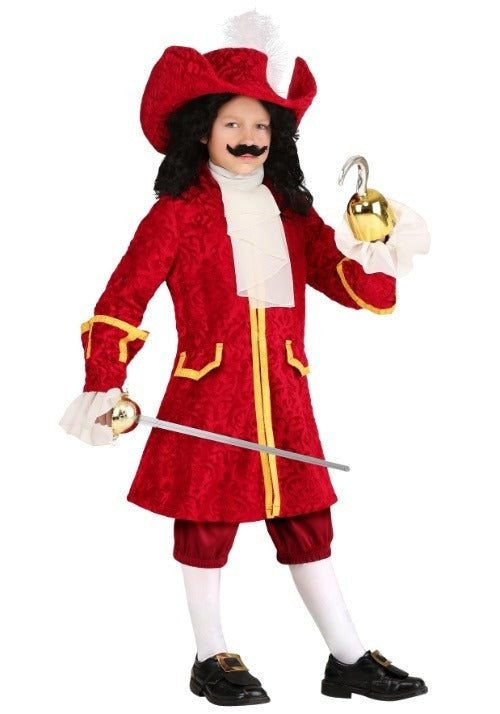 Captain Hook Costume for Kids - US 3549