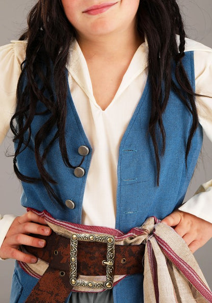 Captain Jack Sparrow Costume for Kids from Disney's Pirates of the Caribbean - US 0595