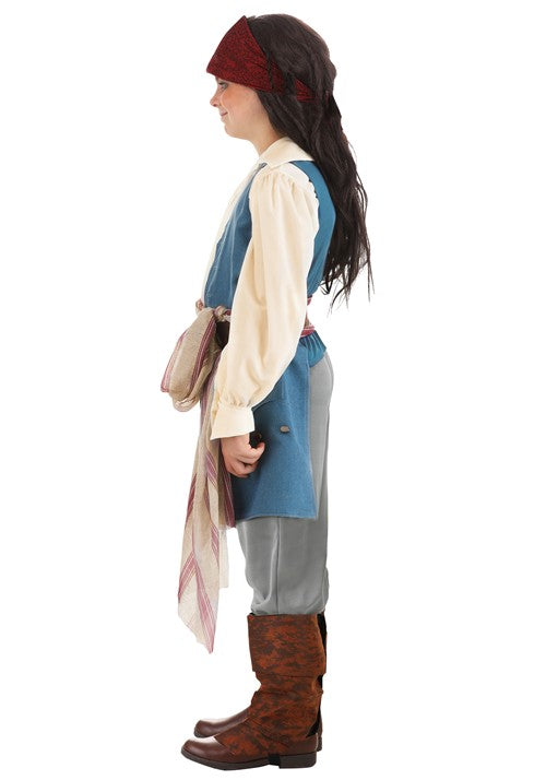 Captain Jack Sparrow Costume for Kids from Disney's Pirates of the Caribbean - US 0595