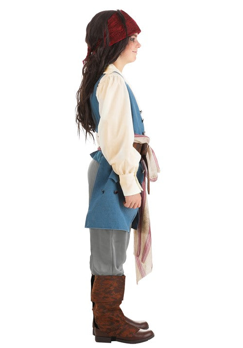 Captain Jack Sparrow Costume for Kids from Disney's Pirates of the Caribbean - US 0595