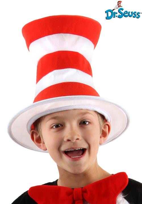 Kid's Dr. Seuss Cat in the Hat Striped Costume Hat - US 4996