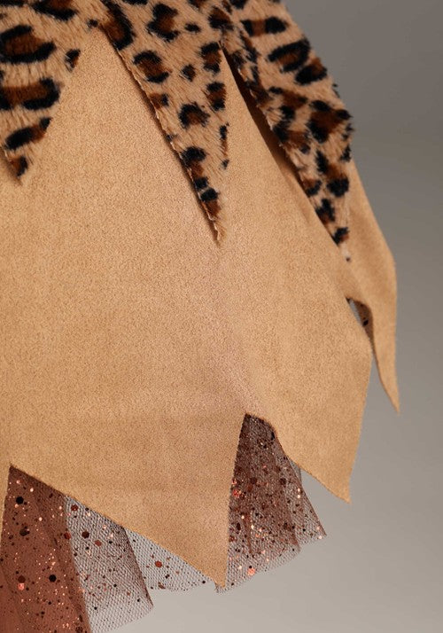 Kid's Cavegirl Costume Dress - US 2613