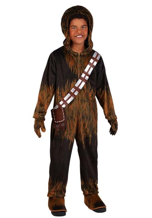 Kid's Deluxe Star Wars Chewbacca Onesie Costume - US 5859