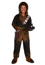 Kid's Deluxe Star Wars Chewbacca Onesie Costume - US 5859