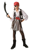 Kid's Classic Crew Pirate Girl Costume - US 9423