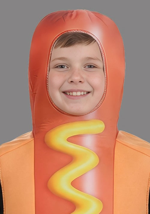 Kid's Hotdog Costume Tunic - US 3230