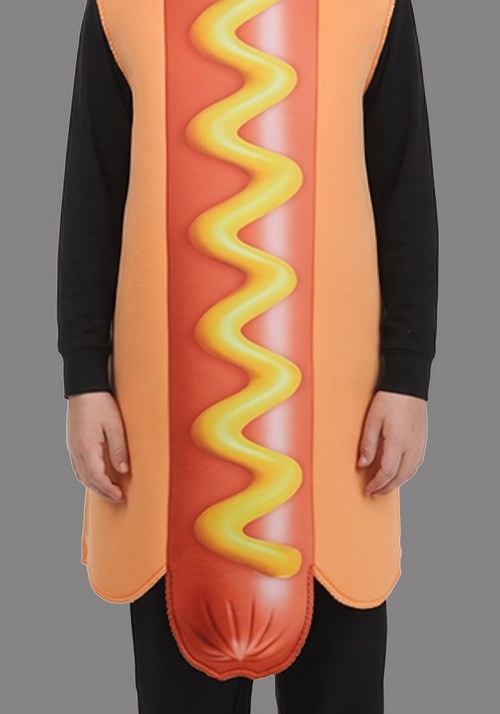 Kid's Hotdog Costume Tunic - US 3230