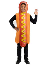 Kid's Hotdog Costume Tunic - US 3230