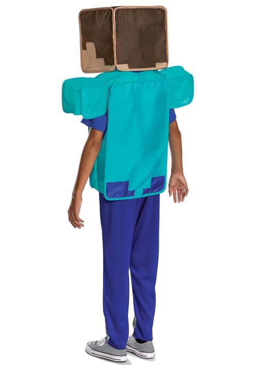Kid's Minecraft Steve 'Pop Out' Costume - US 2258