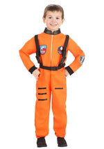 Orange Astronaut Costume for Kids - US 8261
