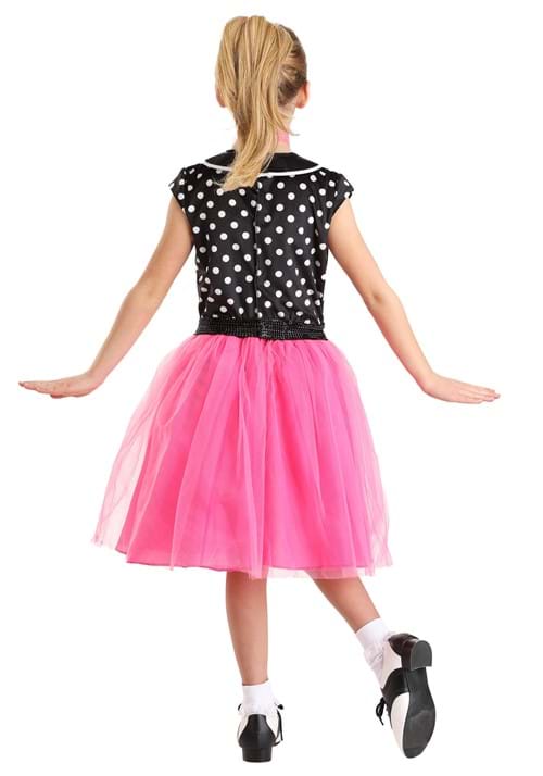 Retro 50s Sock Hop Costume for Girls - US 4009