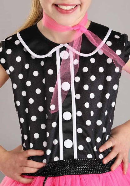 Retro 50s Sock Hop Costume for Girls - US 4009