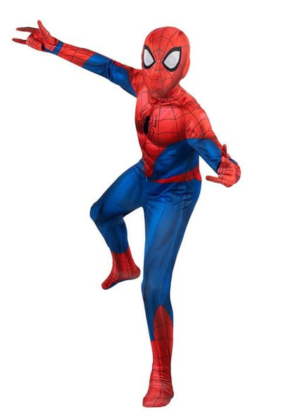 Red and Blue Spider-Man Zentai Costume for Kids - US 5625
