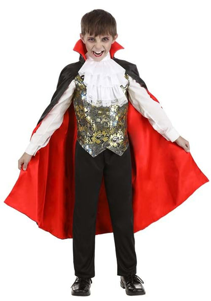Cloaked Vampire Costume for Kids - US 5266