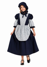 Kid's Colonial Peasant Sarah Girl Costume Dress - US 0234