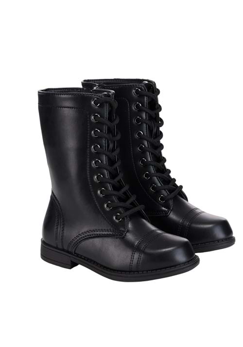 Combat Military Kid's Costume Boots - US 7652