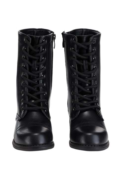 Combat Military Kid's Costume Boots - US 7652