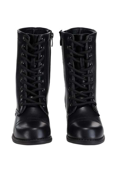 Combat Military Kid's Costume Boots - US 7652